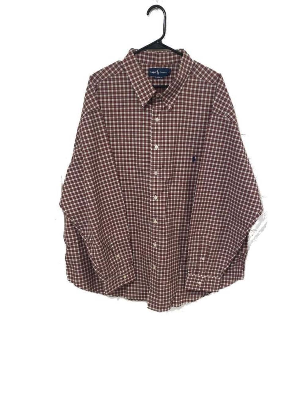 Polo Ralph Lauren Classic Fit Plaid Button Down Shirt Size 4XB Big